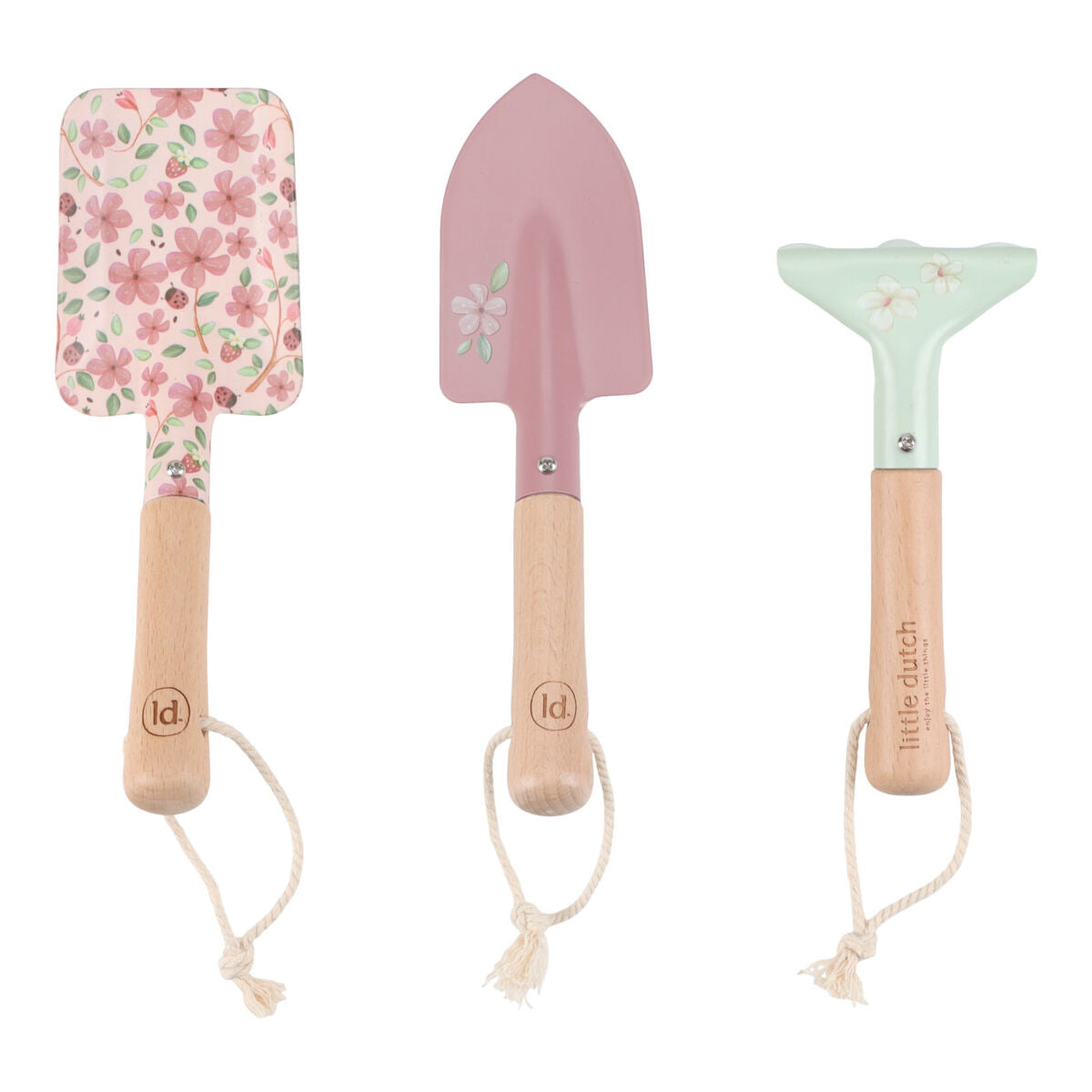 Dārza instrumentu komplekts bērniem, Set of Garden Tools, Fairy Garden, LD9110