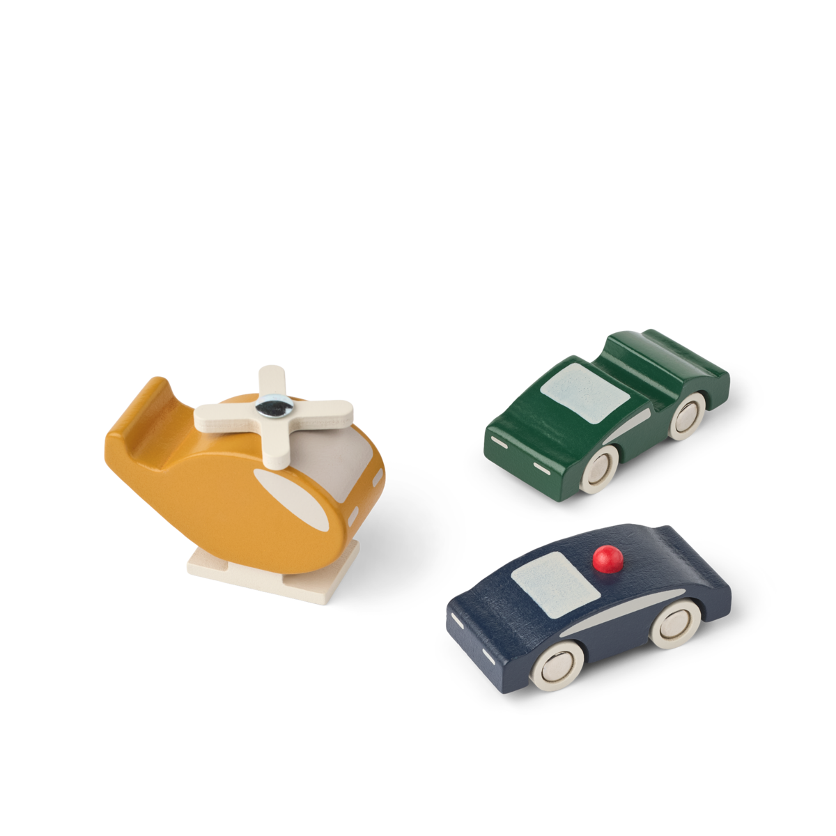 Automašīnu komplekts Jordy Vehicle Set, 3gab, Liewood, LW21107