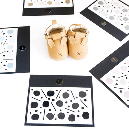 LA LA LA Design bur buļ uzlīmes lielas, lielkomplekts - dažādas krāsas