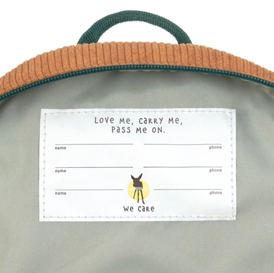 Bērnu mugursoma Smile, Velvet Kids Backpack, Lassig, 291203042337