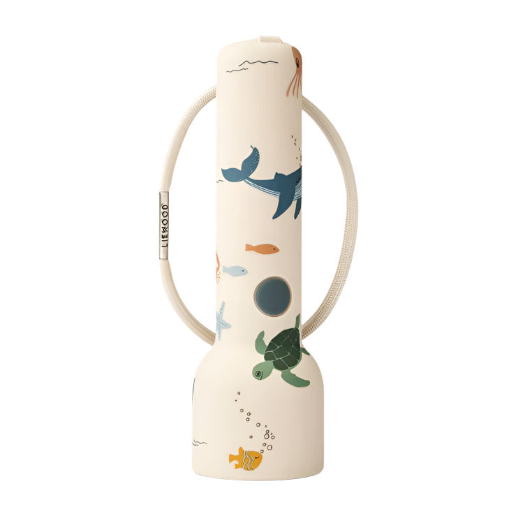 Bērnu kabatas lukturis Gry Printed Flashlight, Sea creature / Sandy, Liewood