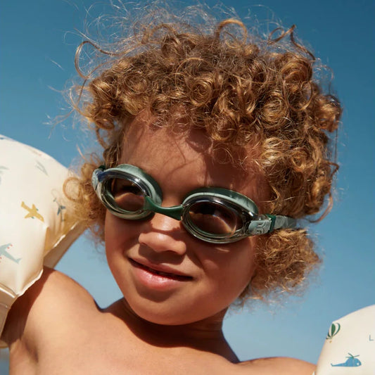 Peldbrilles bērniem Titas swim goggles, Peppermint/Garden green, Liewood, LW19026