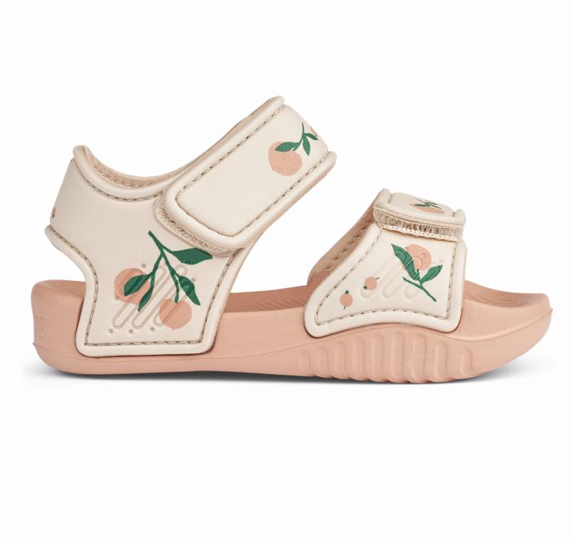 Bērnu sandales Blumer Sandals, Peach / Sea shell, Liewood