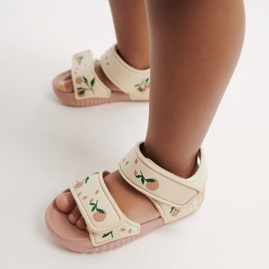 Bērnu sandales Blumer Sandals, Peach / Sea shell, Liewood