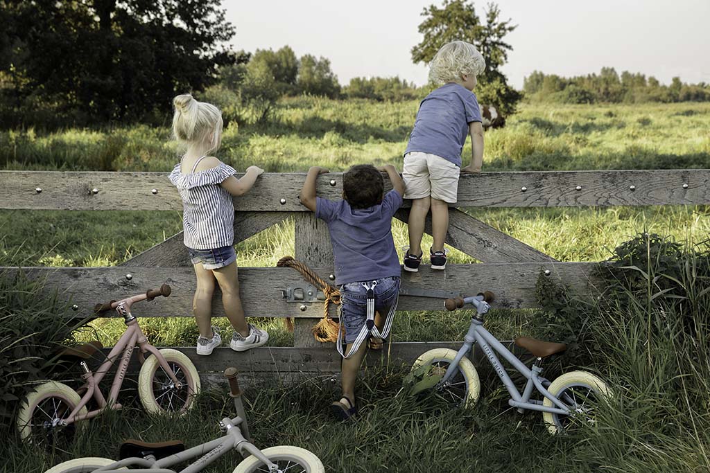 Little Dutch zils līdzsvara bērnu skrejritenis, Balance Bike Matt Blue, 8001