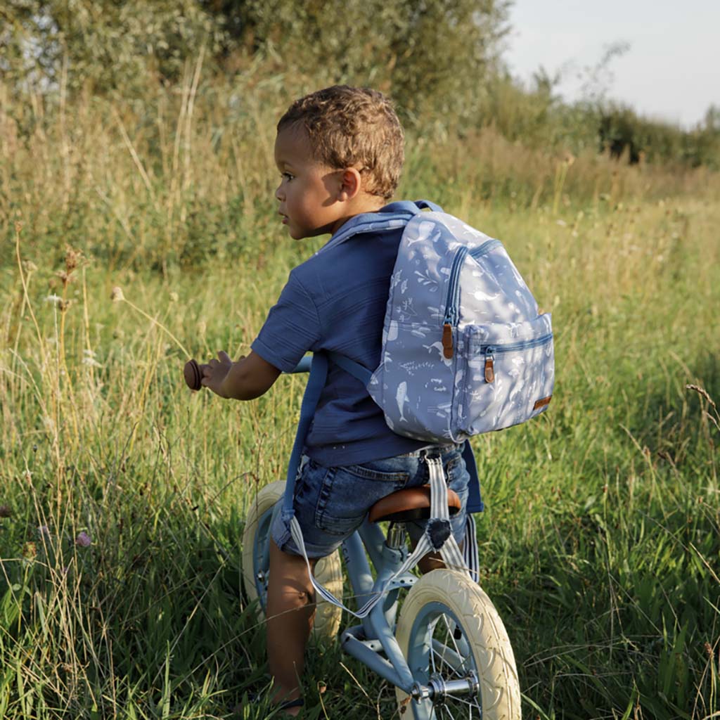Little Dutch zils līdzsvara bērnu skrejritenis, Balance Bike Matt Blue, 8001