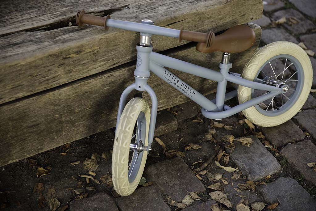 Little Dutch zils līdzsvara bērnu skrejritenis, Balance Bike Matt Blue, 8001