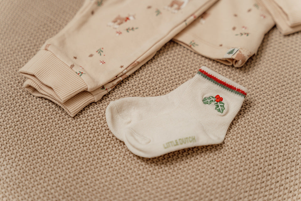 Bērnu Ziemassvētku zeķes, Christmas Baby Socks, Little Dutch, CL43303222-CL43303322