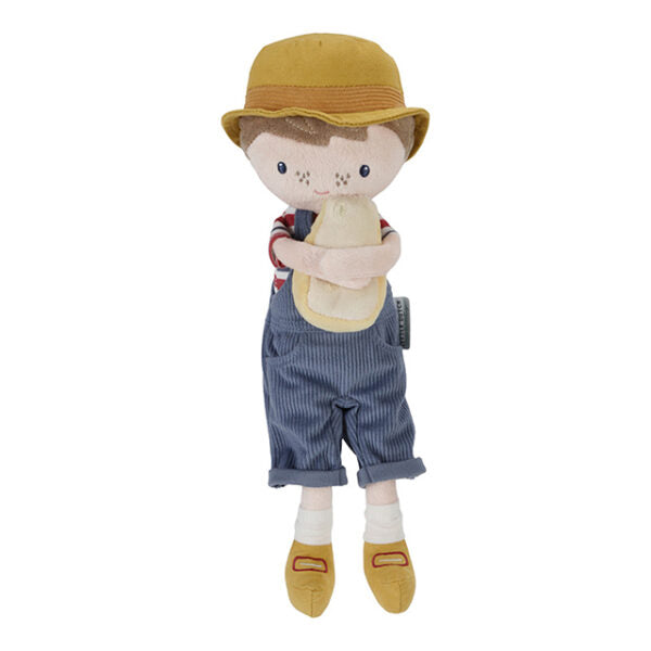 Lelle Doll Jim dāvanu kastē, Little Farm 35cm, Little Dutch,