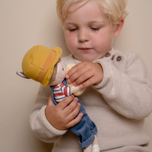 Lelle Doll Jim dāvanu kastē, Little Farm 35cm, Little Dutch,