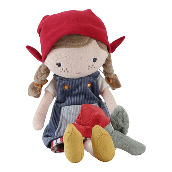 Lelle Farme Doll Rosa dāvanu kastē, Little Farm 35cm, Little Dutch