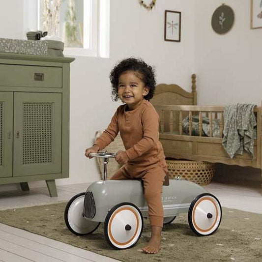 Stumjamais auto, Retro Roller Olive, Little Dutch, LD2005389