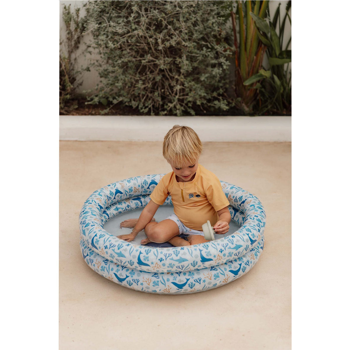 Piepūšamais bērnu baseins Ocean Dreams Blue, Pool 80cm Little Dutch, LD2012388