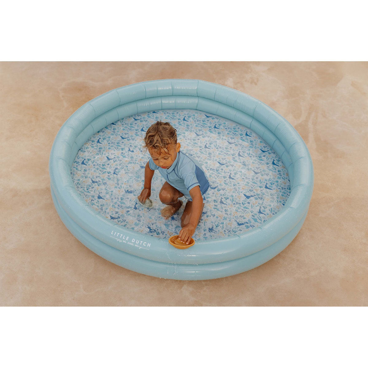 Piepūšamais bērnu baseins Ocean Dreams Blue, Pool 150cm Little Dutch, LD2012392