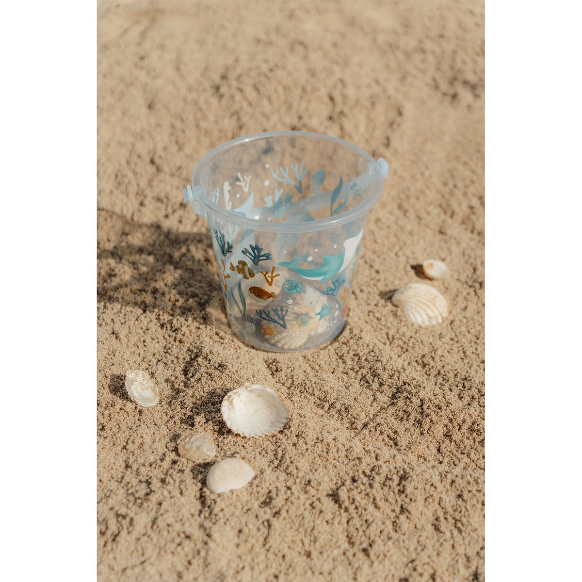 Pludmales rotaļu spainītis Ocean Dreams Blue, Shell Bucket, Little Dutch, LD2012399