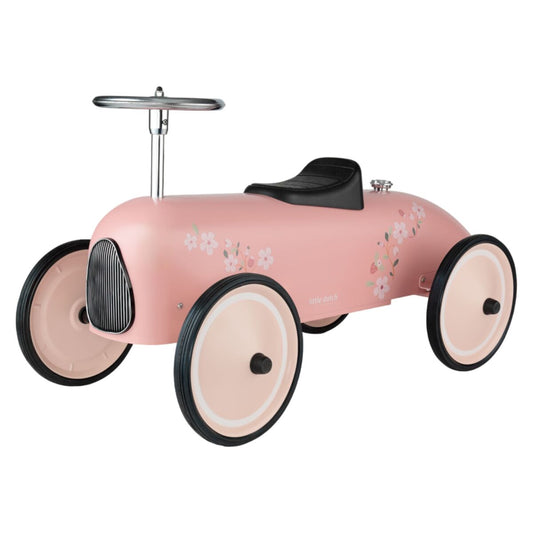 Stumjamais auto, Pink Retro Roller, rozā, Little Dutch, LD2013744