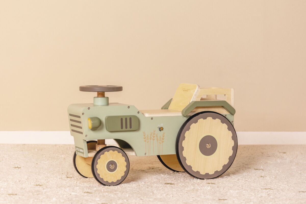 Stumiamas traktorius Little Farm, Walking Tractor, Little Dutch