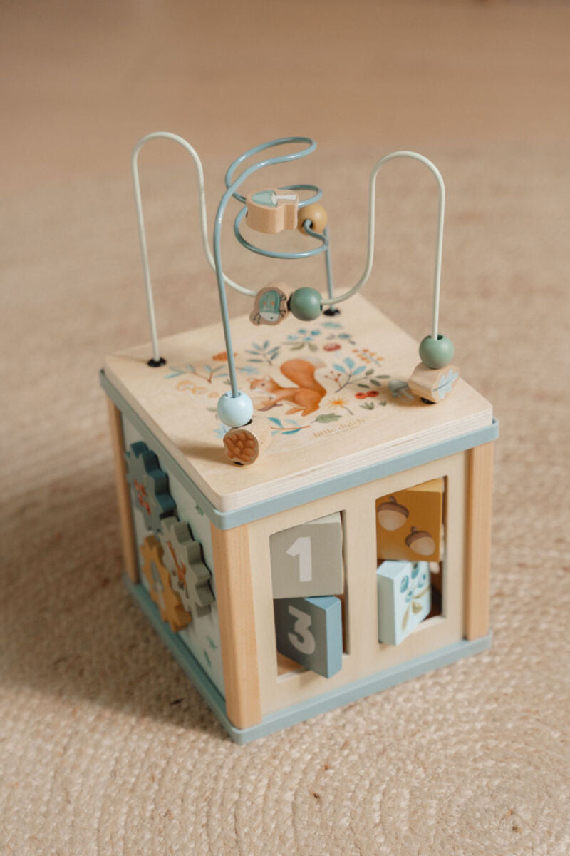Aktivitāšu kubs Forest Friends, Activity Cube, Little Dutch, LD7231