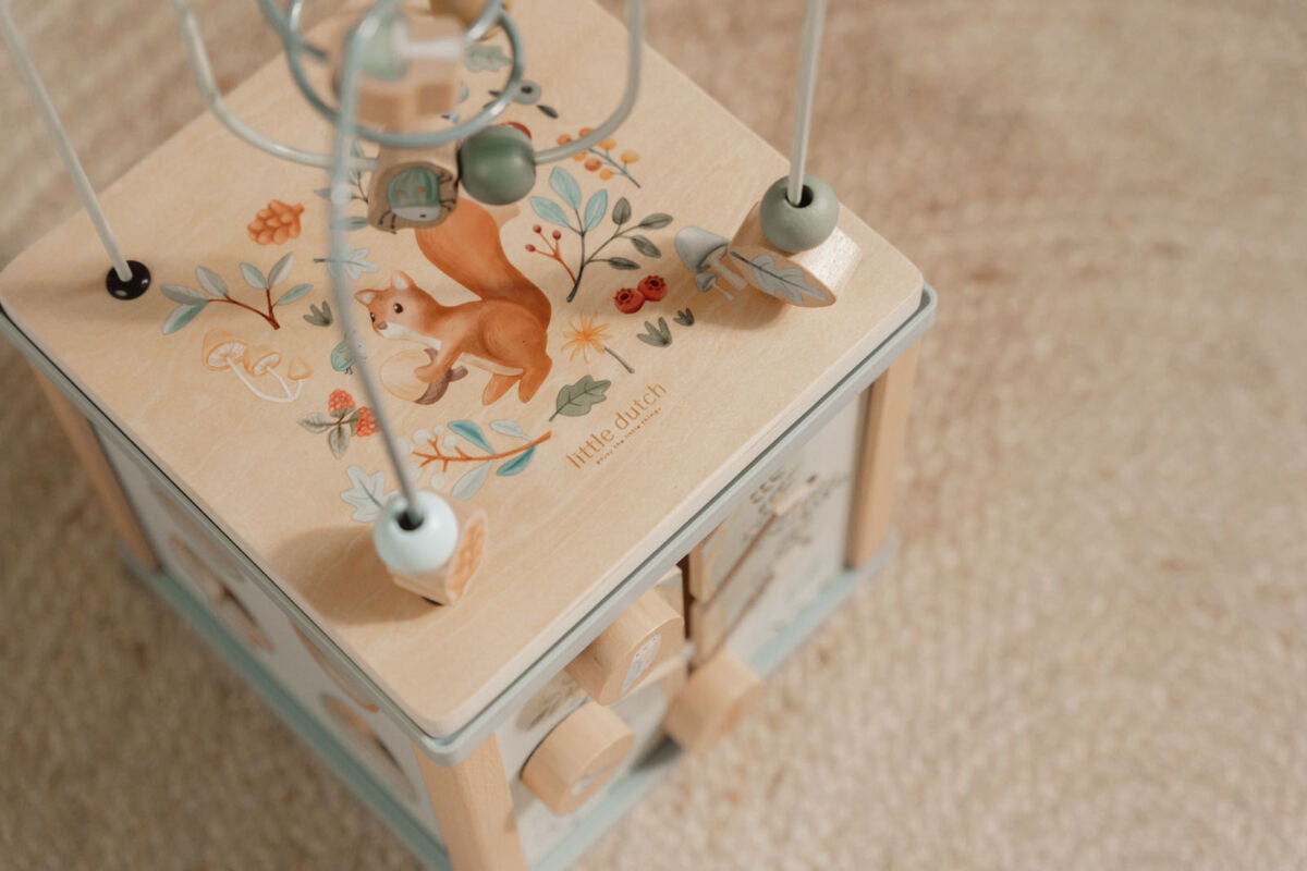 Aktivitāšu kubs Forest Friends, Activity Cube, Little Dutch, LD7231