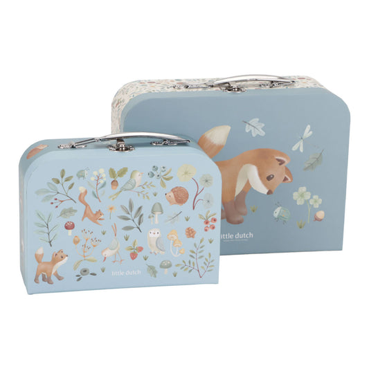 Rotaļu čemodānu komplekts Forest Friends, Suitcases set, Little Dutch, LD7244