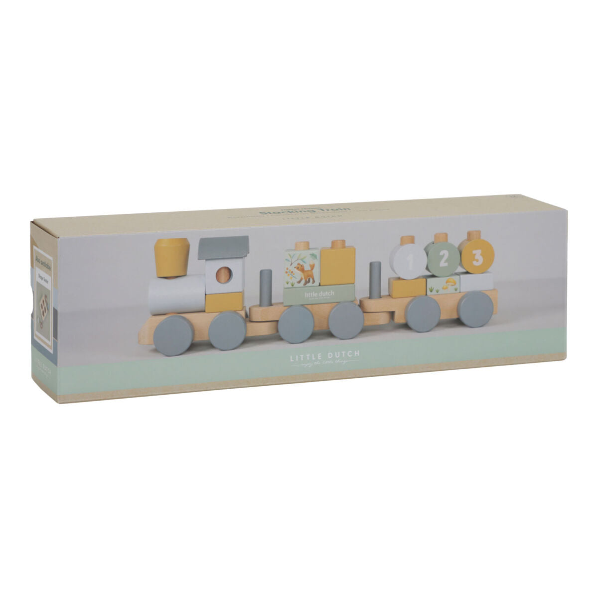 Koka vilciens Forest Friends, Stacking Train, Little Dutch, LD7254