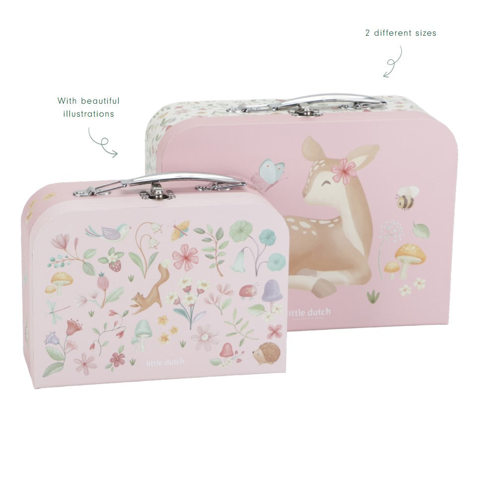 Rotaļu čemodānu komplekts Fairy Garden, Suitcases set, Little Dutch, LD7344