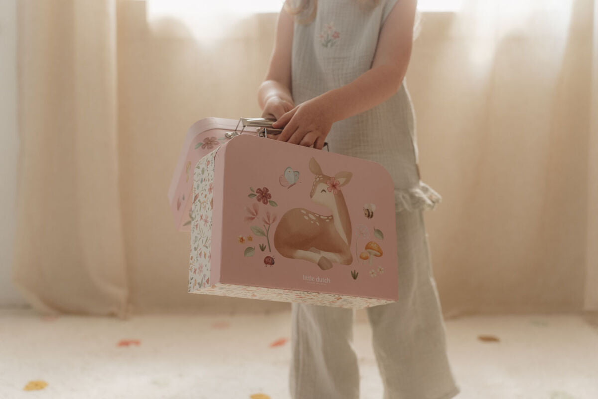 Rotaļu čemodānu komplekts Fairy Garden, Suitcases set, Little Dutch, LD7344