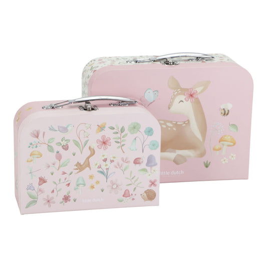Rotaļu čemodānu komplekts Fairy Garden, Suitcases set, Little Dutch, LD7344