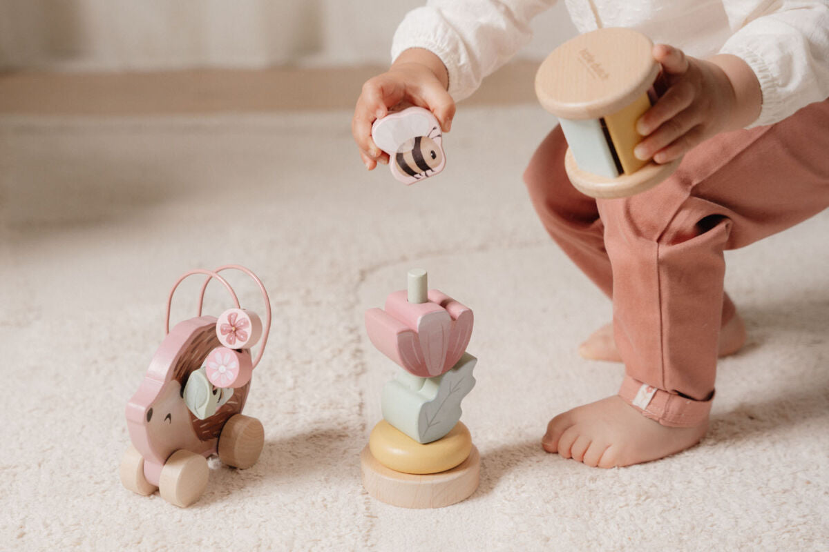 Raudzību dāvanu komplekts jaundzimušajam, Giftbox Wood Fairy Garden, Little Dutch, LD7356