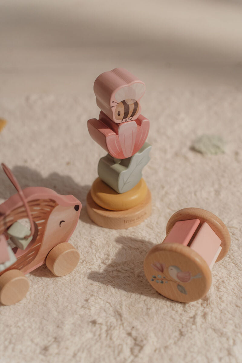 Raudzību dāvanu komplekts jaundzimušajam, Giftbox Wood Fairy Garden, Little Dutch, LD7356