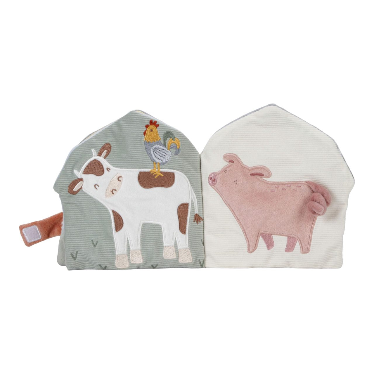 Mīkstā grāmata Little Farm, Solf Activity Book, Little Dutch, LD8807