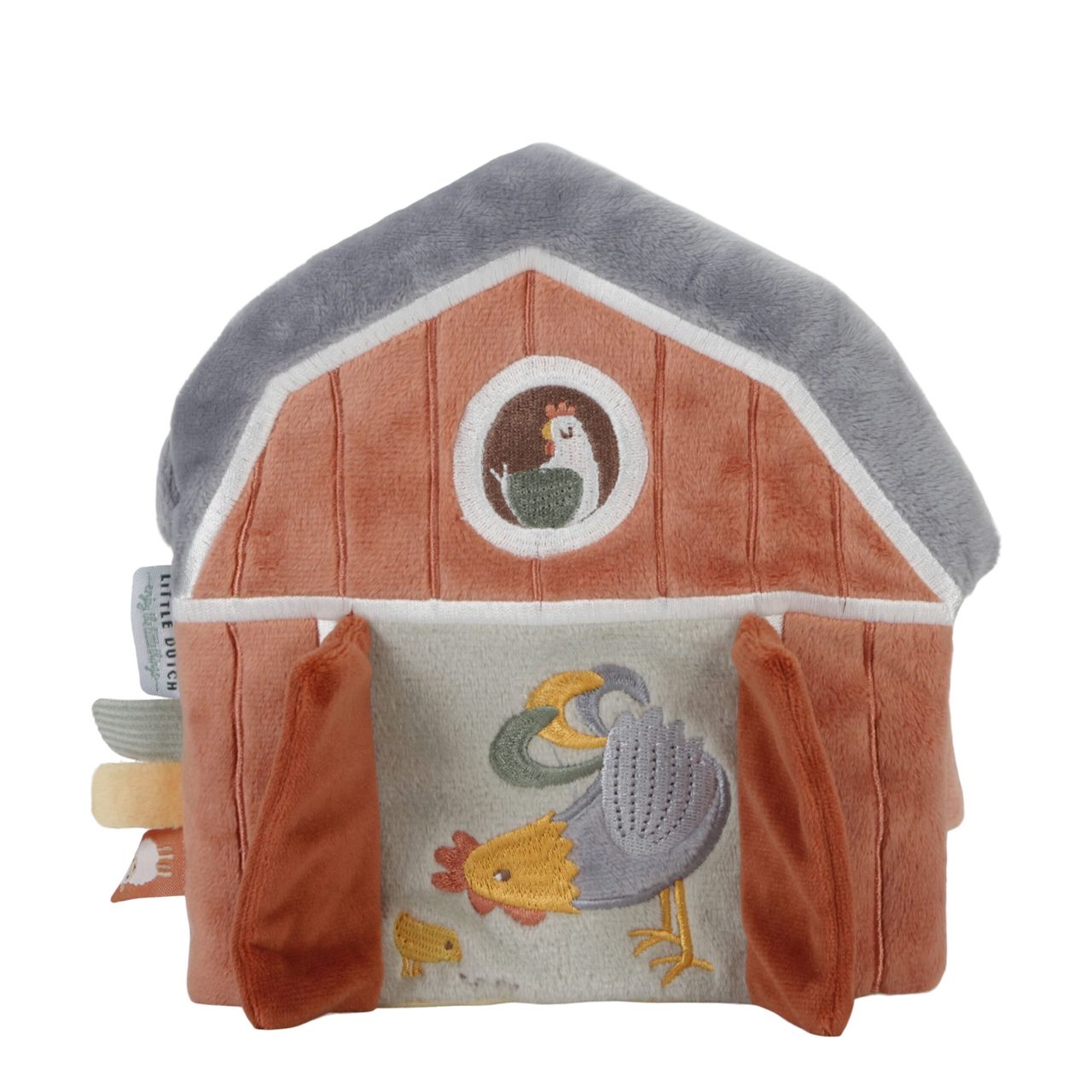 Mīkstā grāmata Little Farm, Solf Activity Book, Little Dutch, LD8807