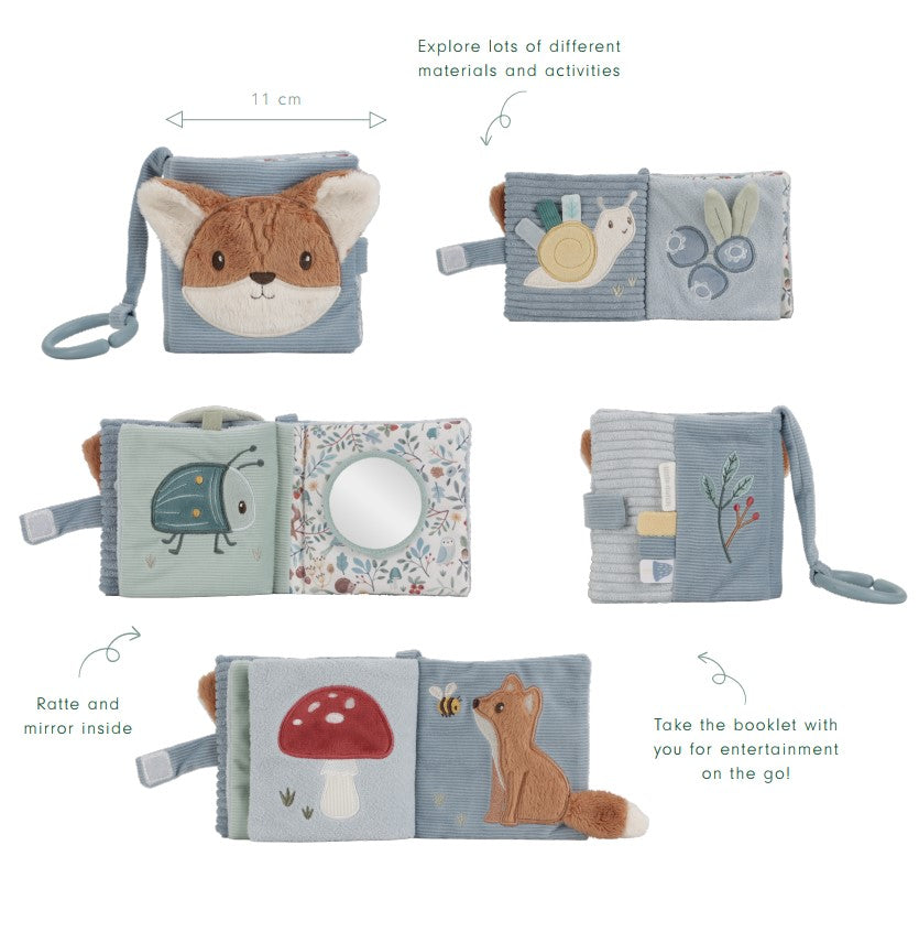 Mīkstā grāmata Forest Friends, Solf Booklet, Little Dutch, LD8919