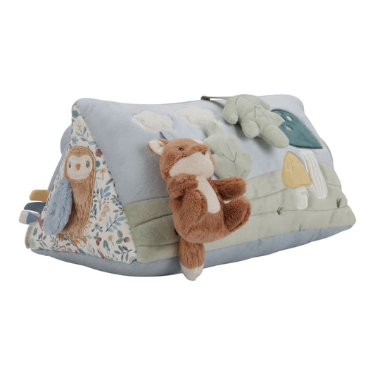 Mīkstais aktivitāšu trīsstūris Forest Friends, Activity Triangle, Little Dutch, LD8923