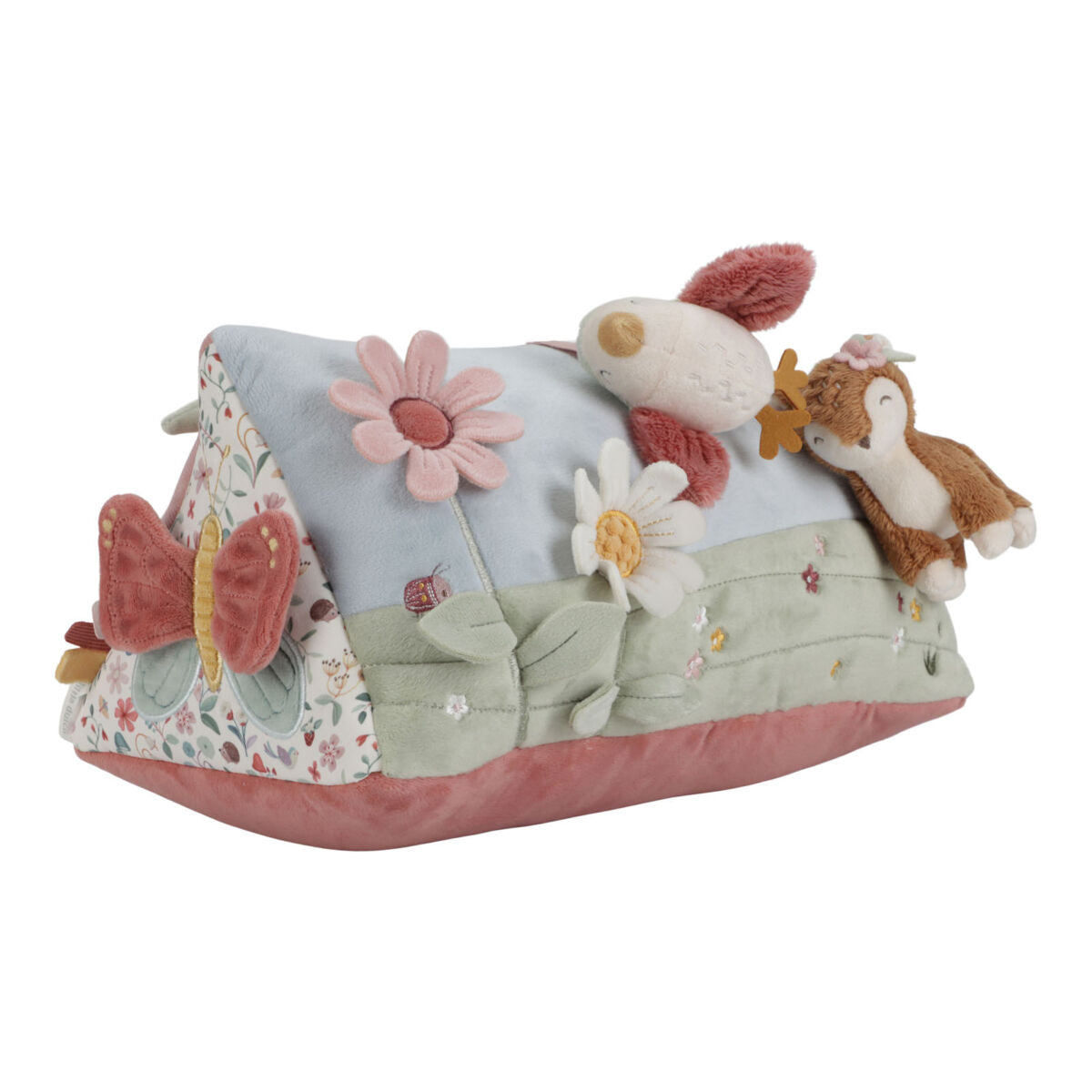 Mīkstais aktivitāšu trīsstūris Fairy Garden, Activity Triangle, Little Dutch, LD9023