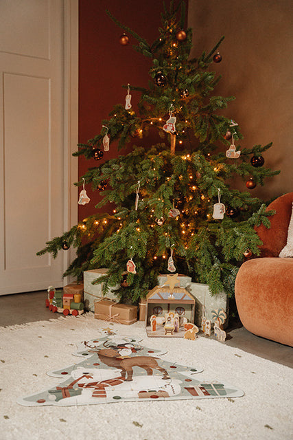 Ziemassvētku rotājumi, Wooden Christmas Ornaments, Little Dutch, LD125001