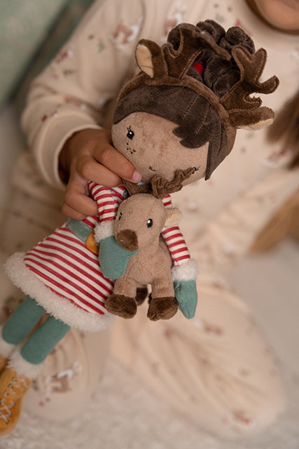 Ziemassvētku lelle Evi, Christmas Doll 35cm, Little Dutch, LD4566