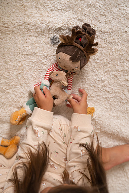 Ziemassvētku lelle Evi, Christmas Doll 35cm, Little Dutch, LD4566