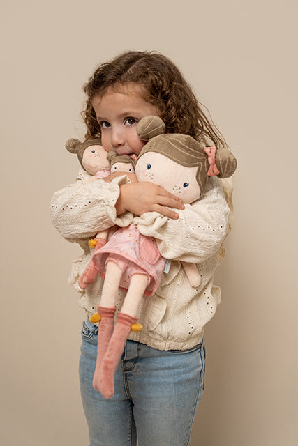 Lelle Doll Rosa dāvanu kastē 35cm, Little Dutch, LD4557
