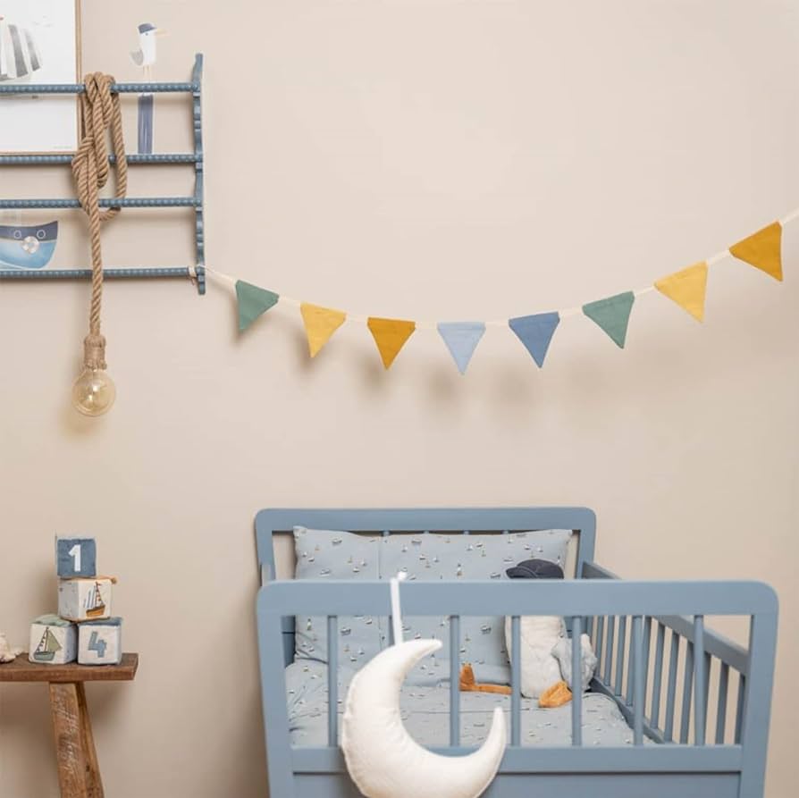 Karodziņu virtene zila, Blue garland, Little Dutch, AC21042006