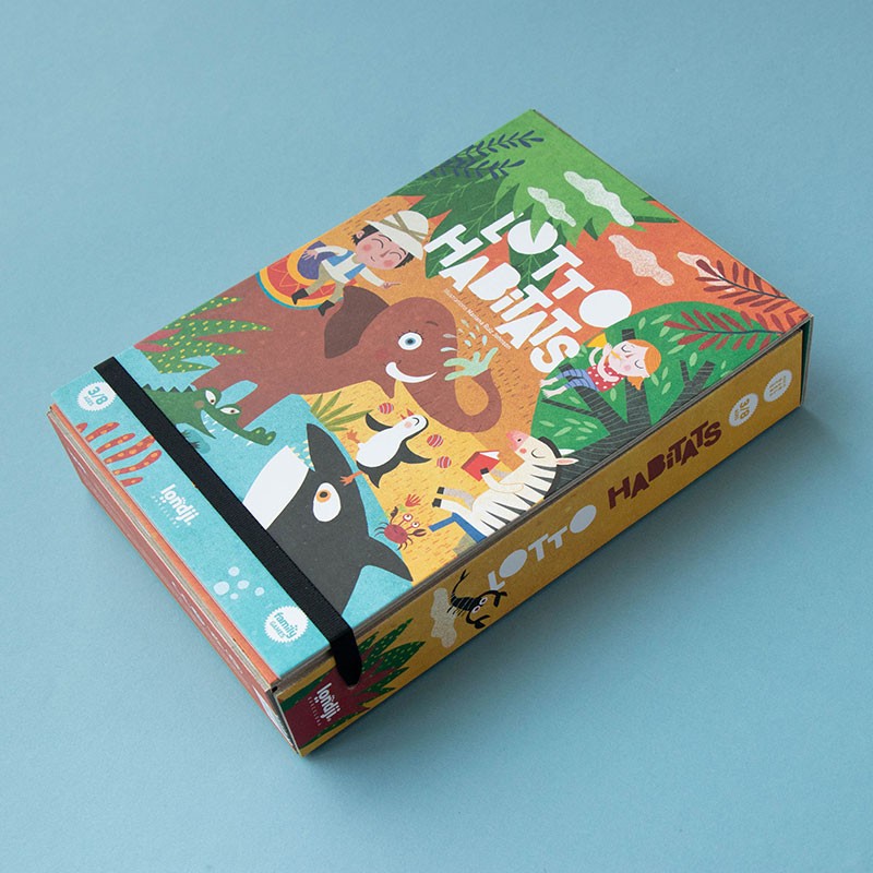 Spēle Habitats Lotto, Londji