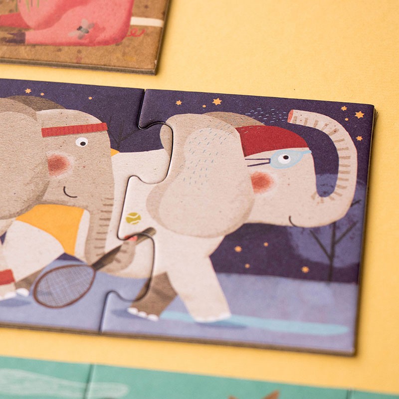 Puzle - 10 pingvīni, 10 penguins, Londji. PZ348U