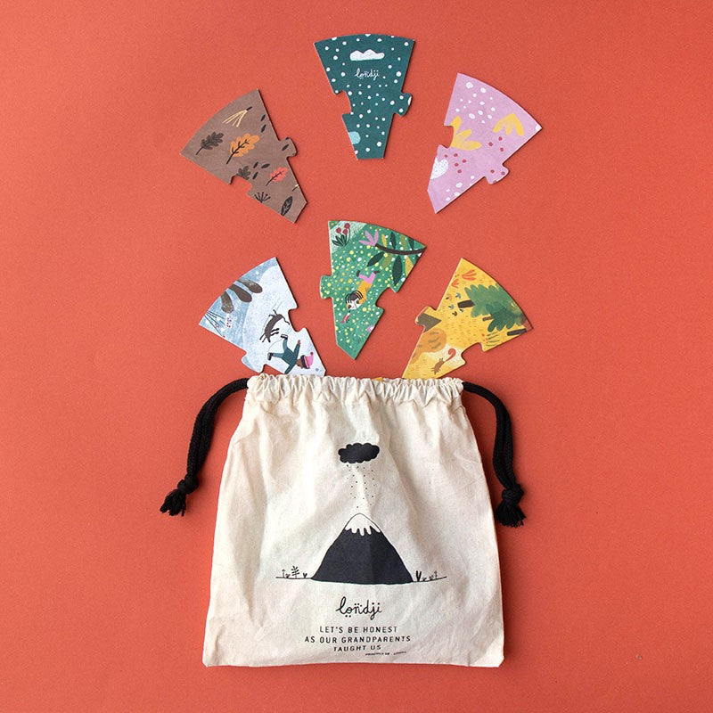 Puzle - Dabas māja ar gadalaikiem, A home for nature, Londji, PZ58U