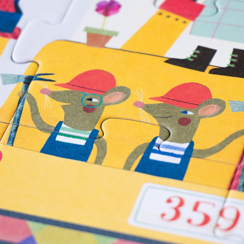 Puzle - Gribu būs celtnieks, I want to be a builder, Londji, PZ38U