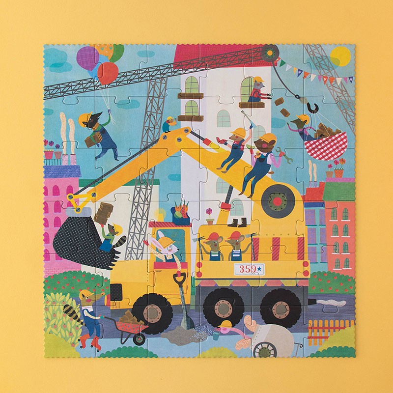 Puzle - Gribu būs celtnieks, I want to be a builder, Londji, PZ38U