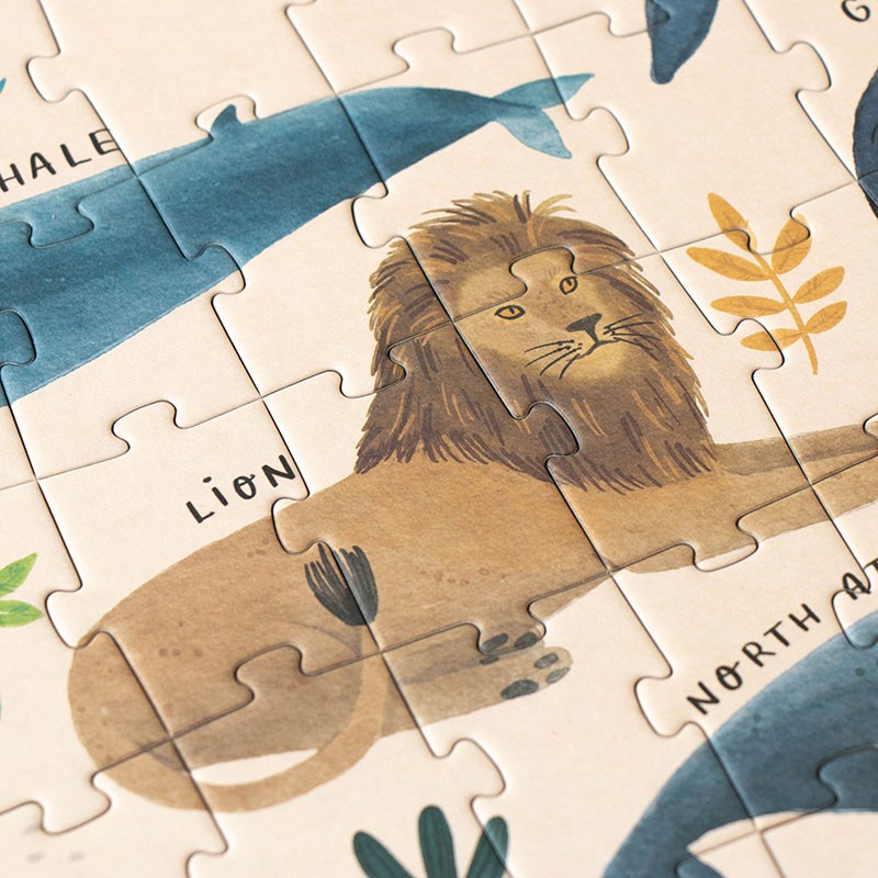 Puzle Life ar aizsargājamiem dzīvniekiem, Londji, PZ604U