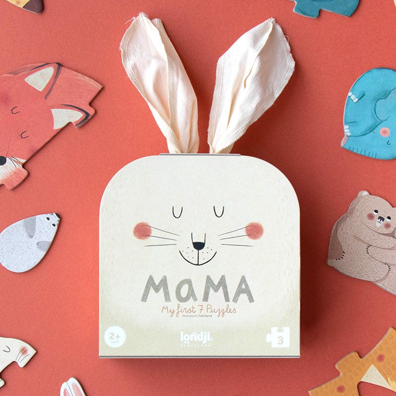 Puzle - Mammas un mazuļi,  PZ601U, Mama Puzzle, Londji