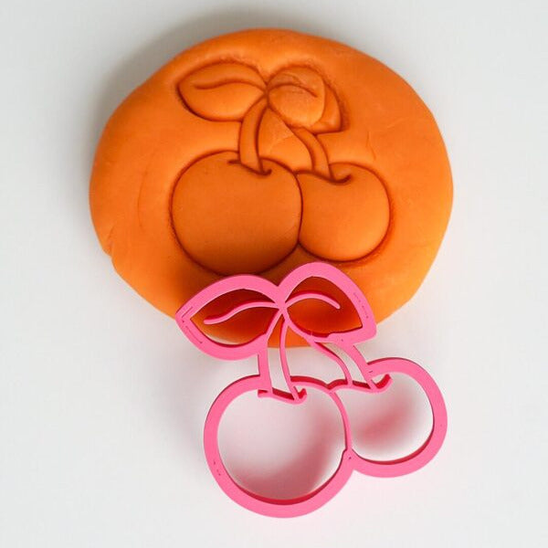 Plastilīna formiņa - ķirši, lillā, MĪCI