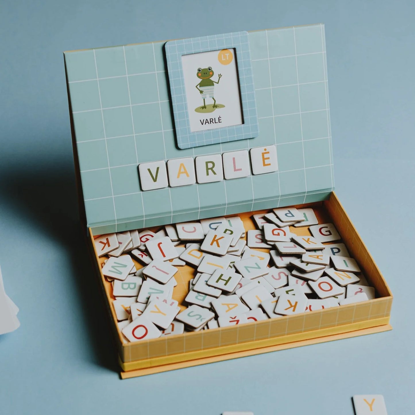 Magnetinė abėcėlė LT-EN, Magnetic Alphabet, Tu Tu Family