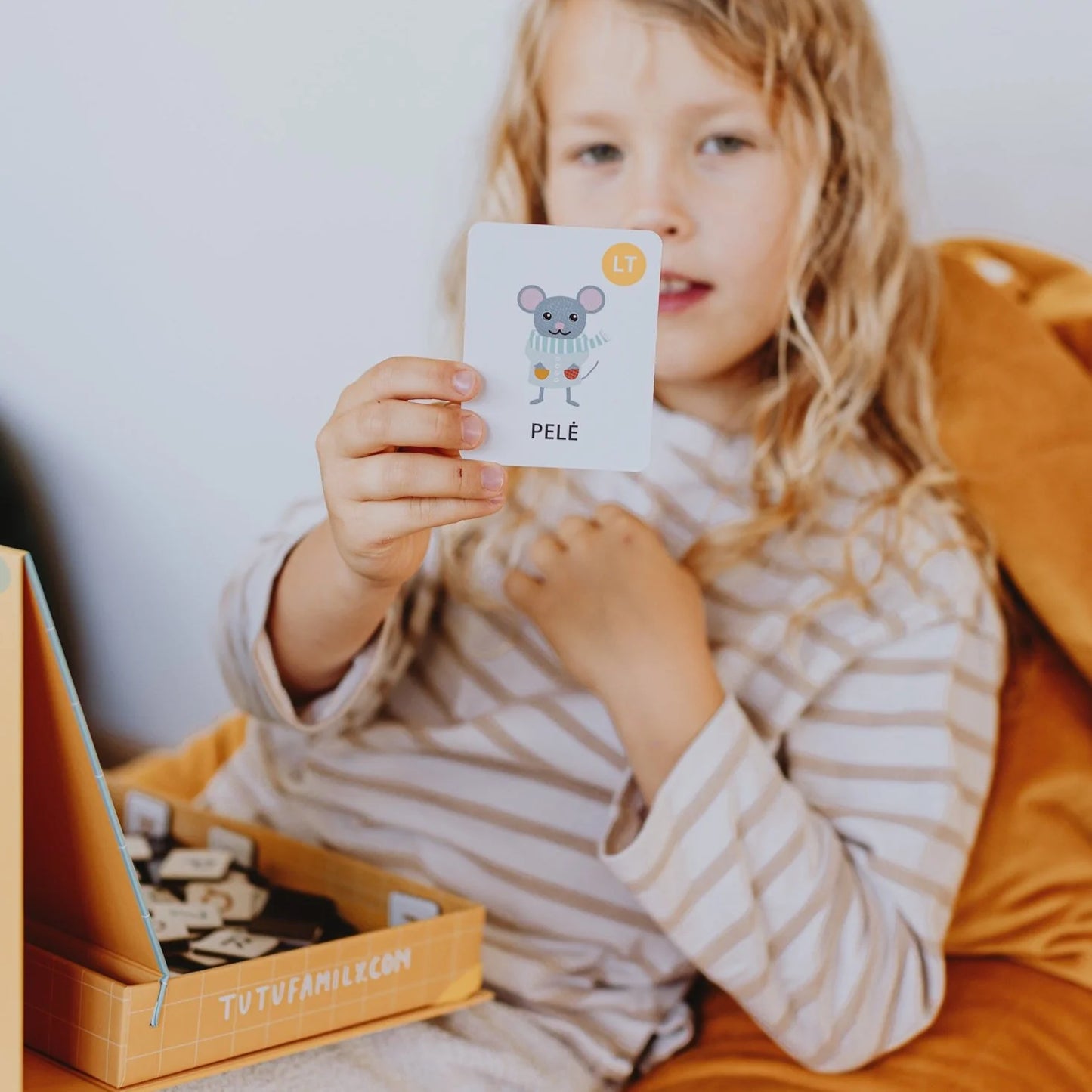 Magnetinė abėcėlė LT-EN, Magnetic Alphabet, Tu Tu Family